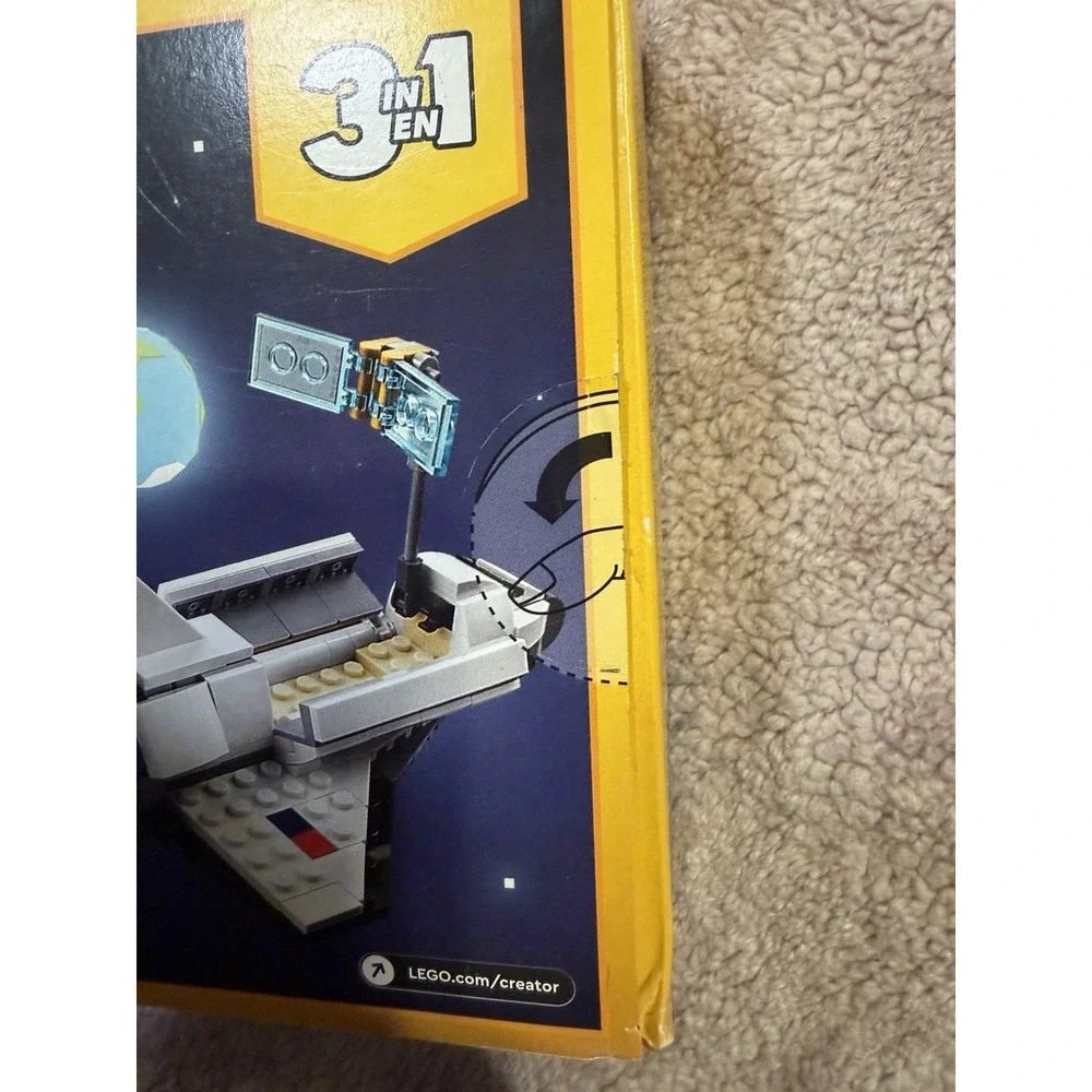 LEGO 31134 Creator 3 in 1 Space Shuttle Toys Building Set Sealed